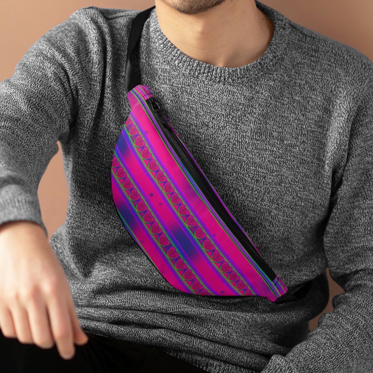 Heart Lace Fanny Pack