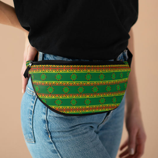 Alien Emerald Fanny Pack