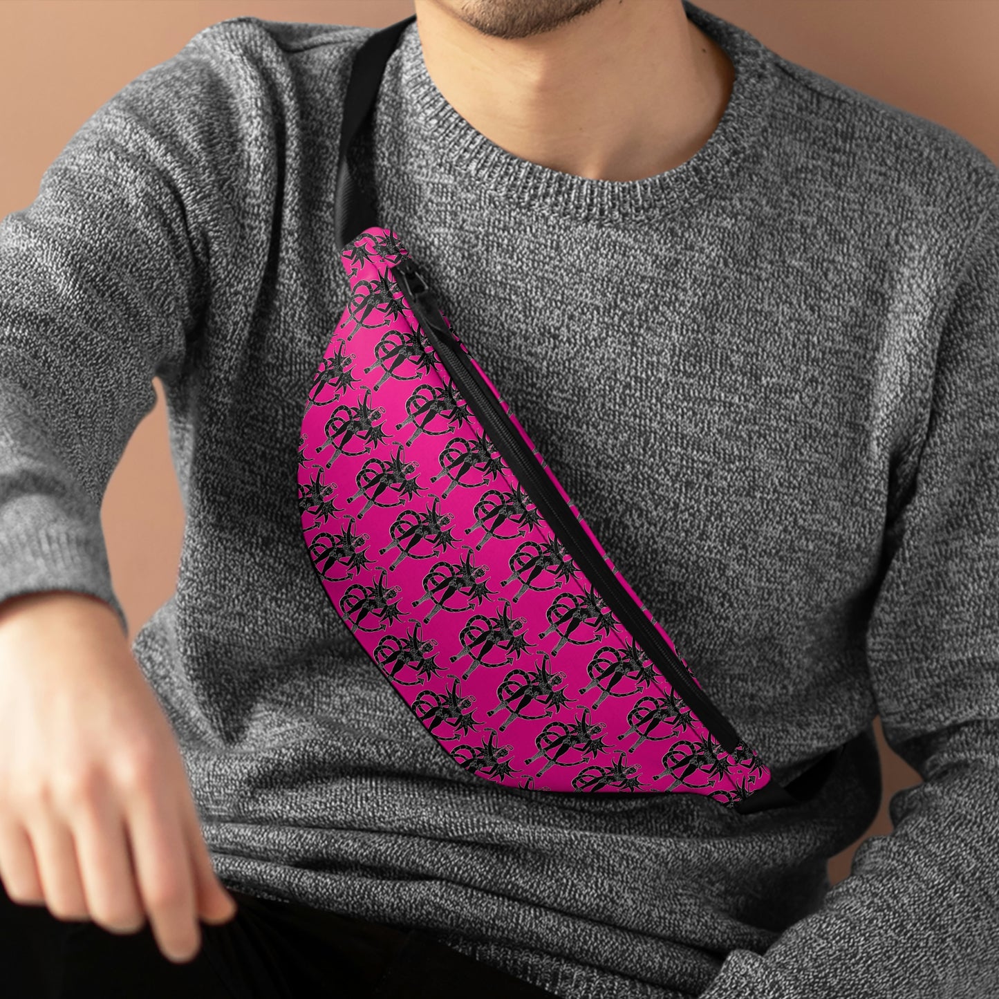 Space Daddy Naughty Angel Fanny Pack