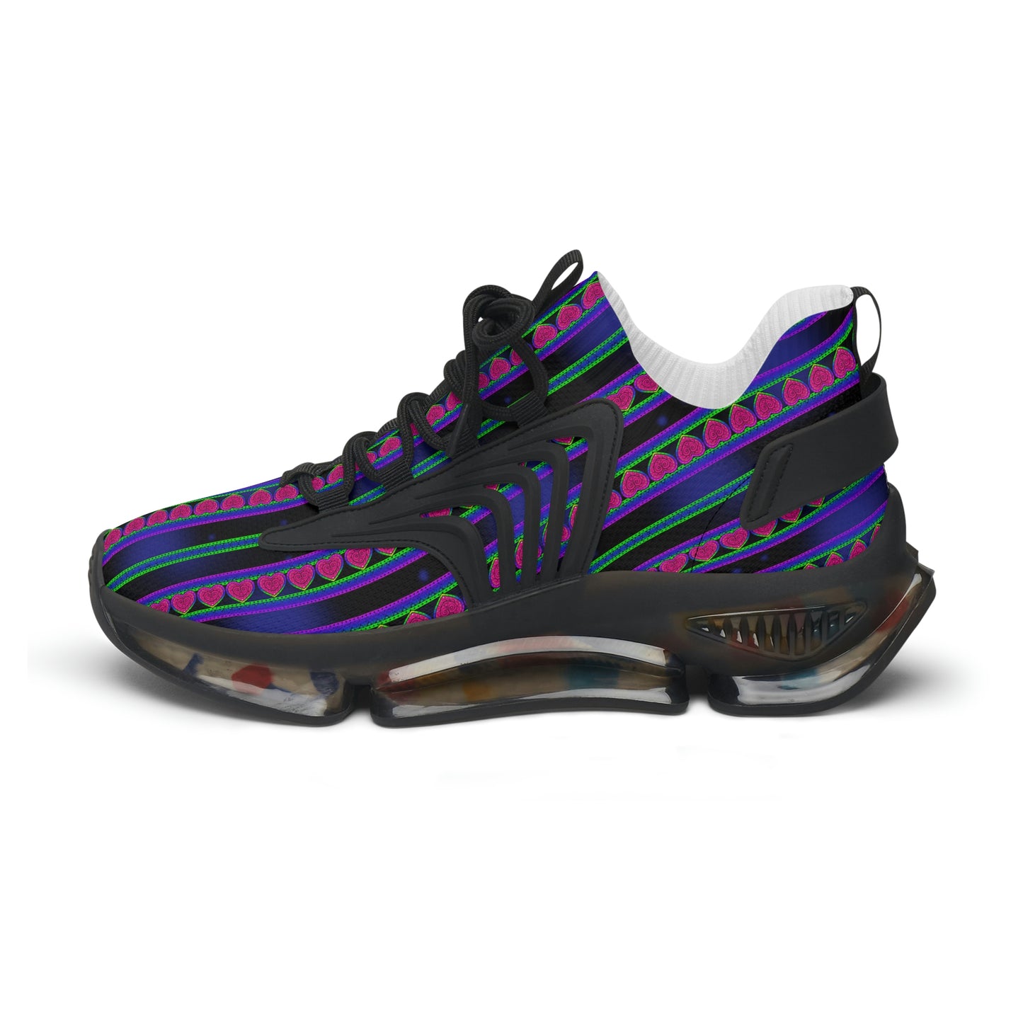 Women's Dark Heart Mesh Sneakers