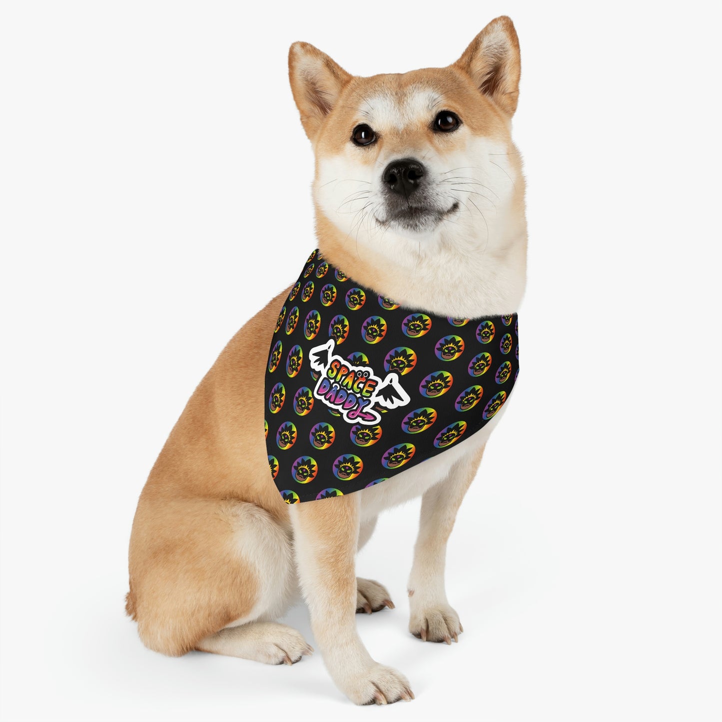 Space Daddy Pet Bandana