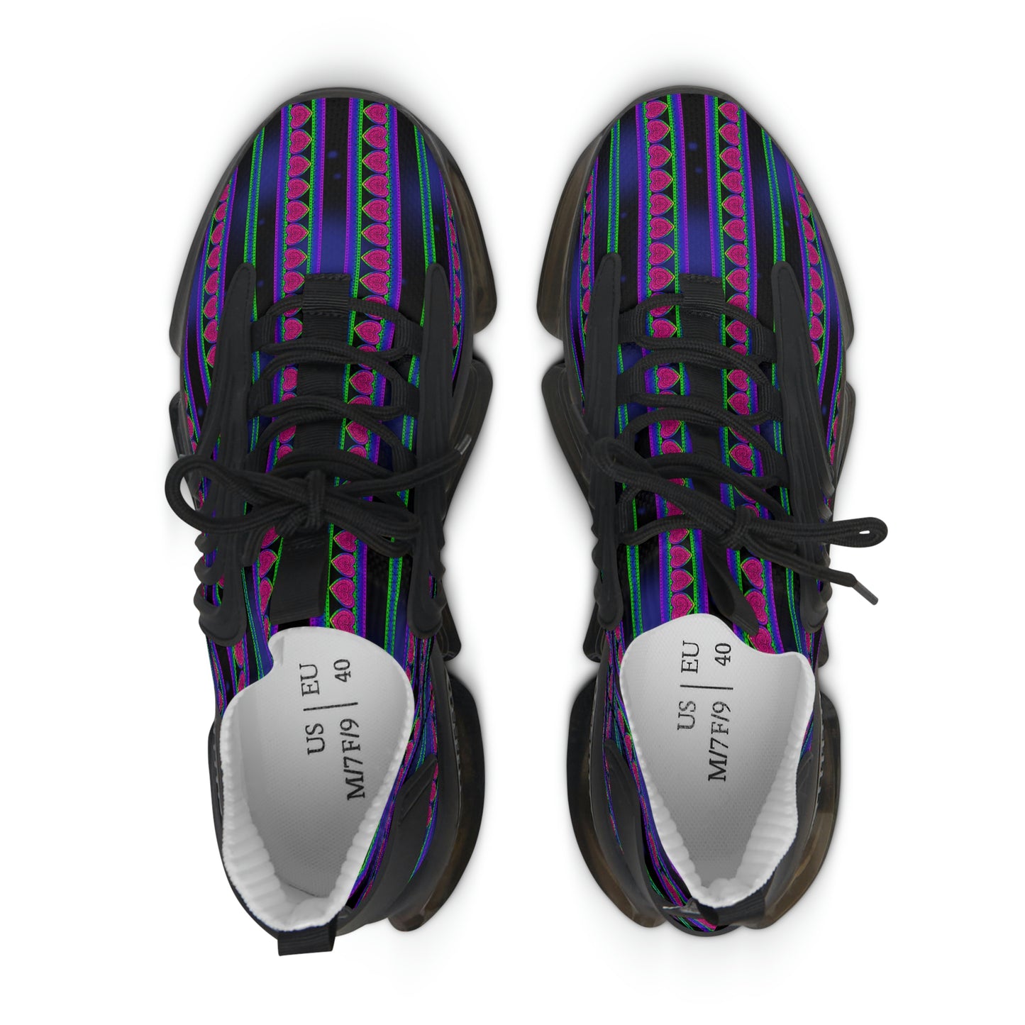 Women's Dark Heart Mesh Sneakers