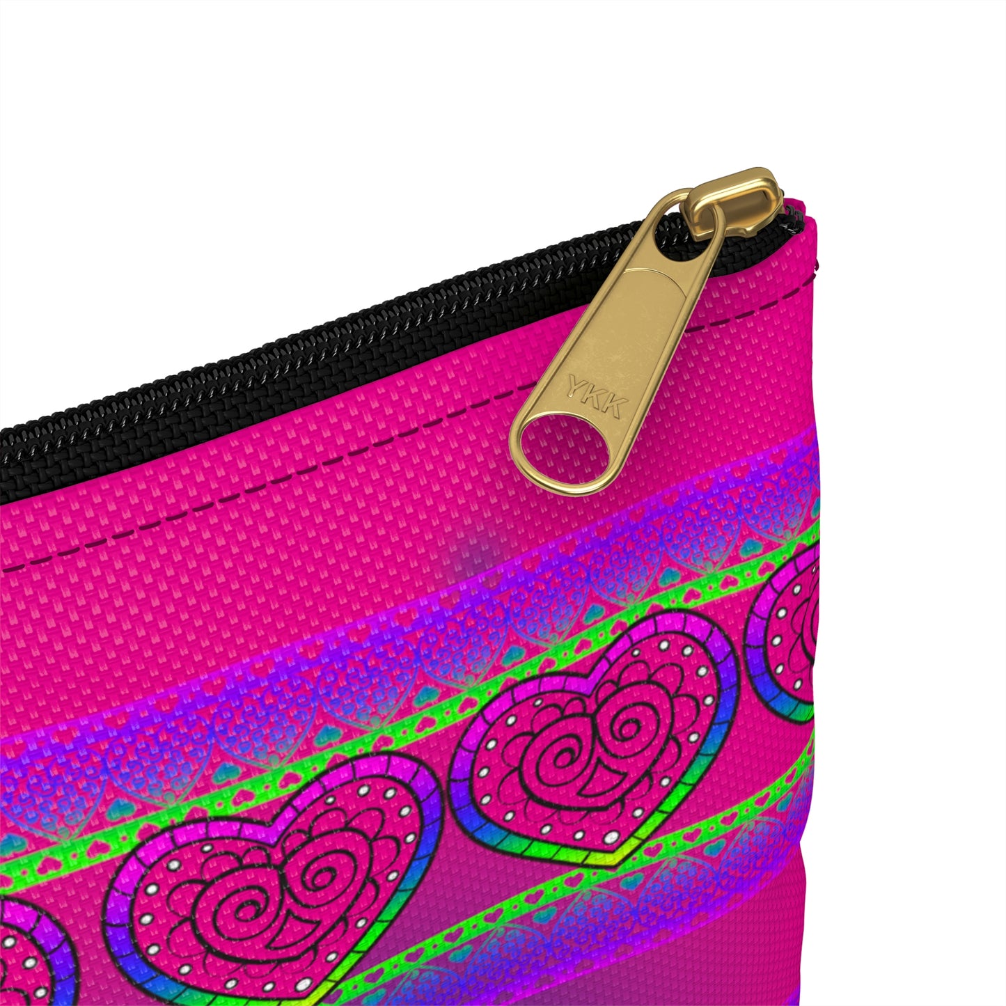 Heart Lace Accessory Pouch