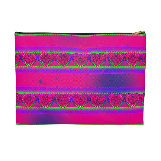 Heart Lace Accessory Pouch