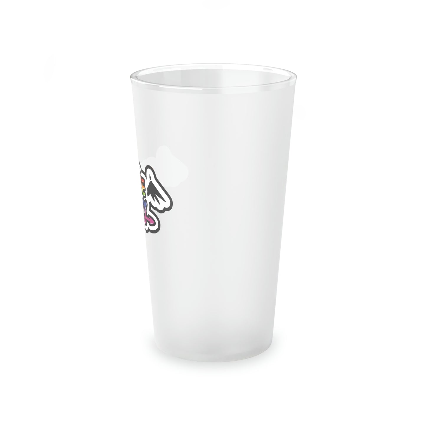 Space Daddy Frosted Pint Glass, 16oz
