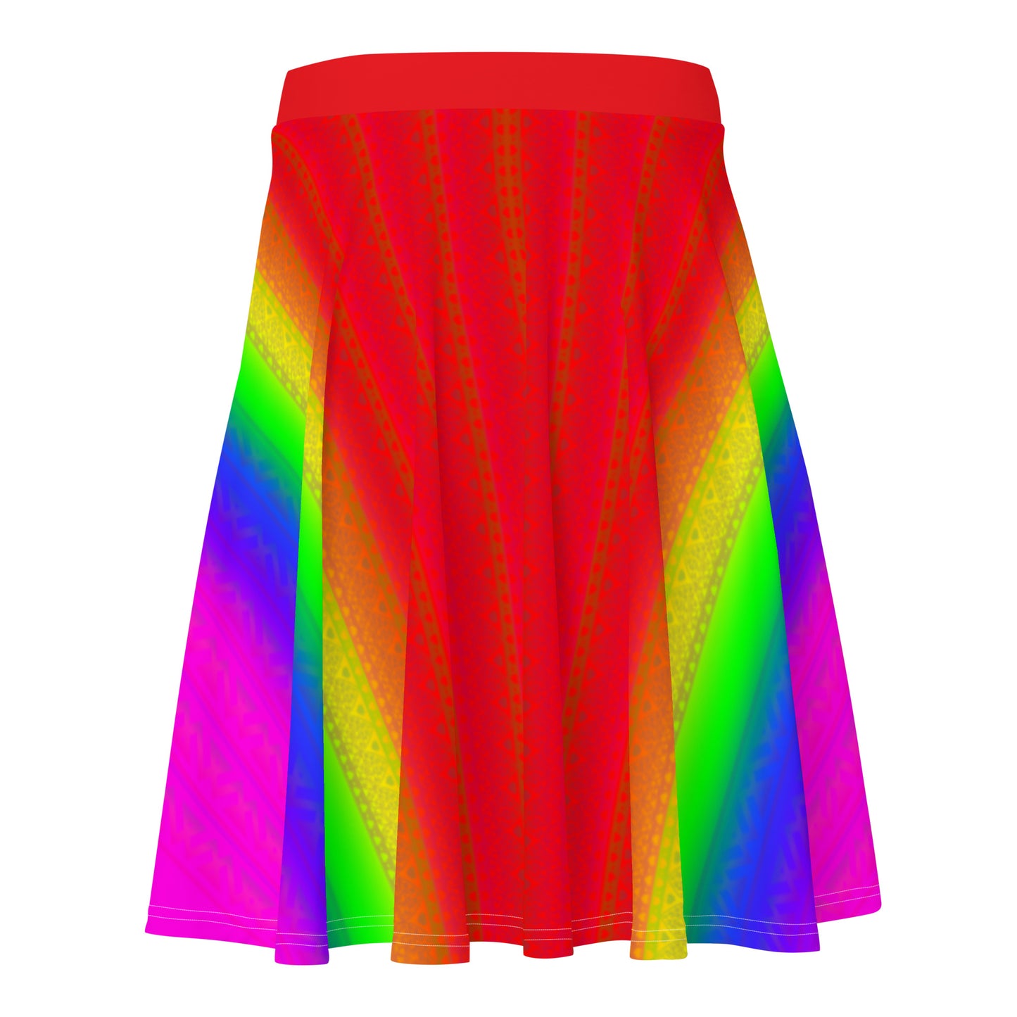 Rainbow Angel Skater Skirt