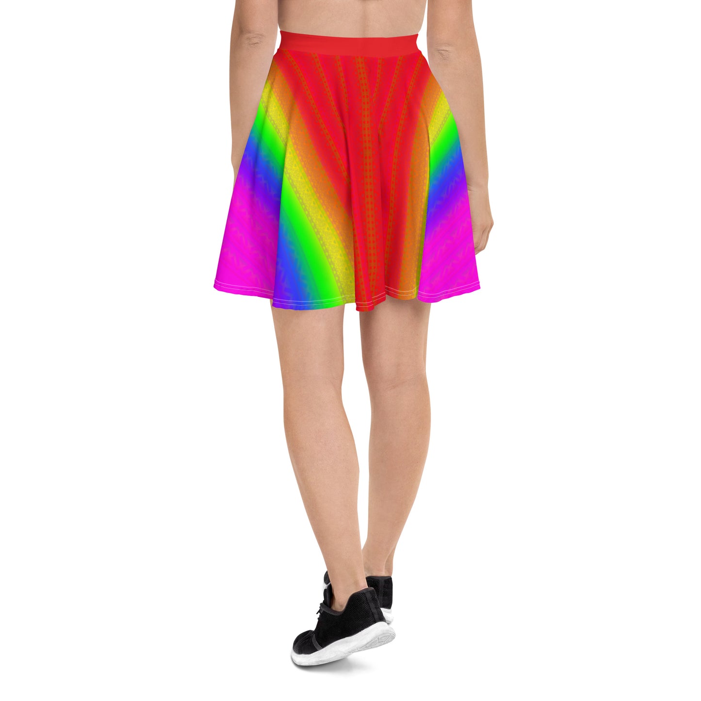Rainbow Angel Skater Skirt