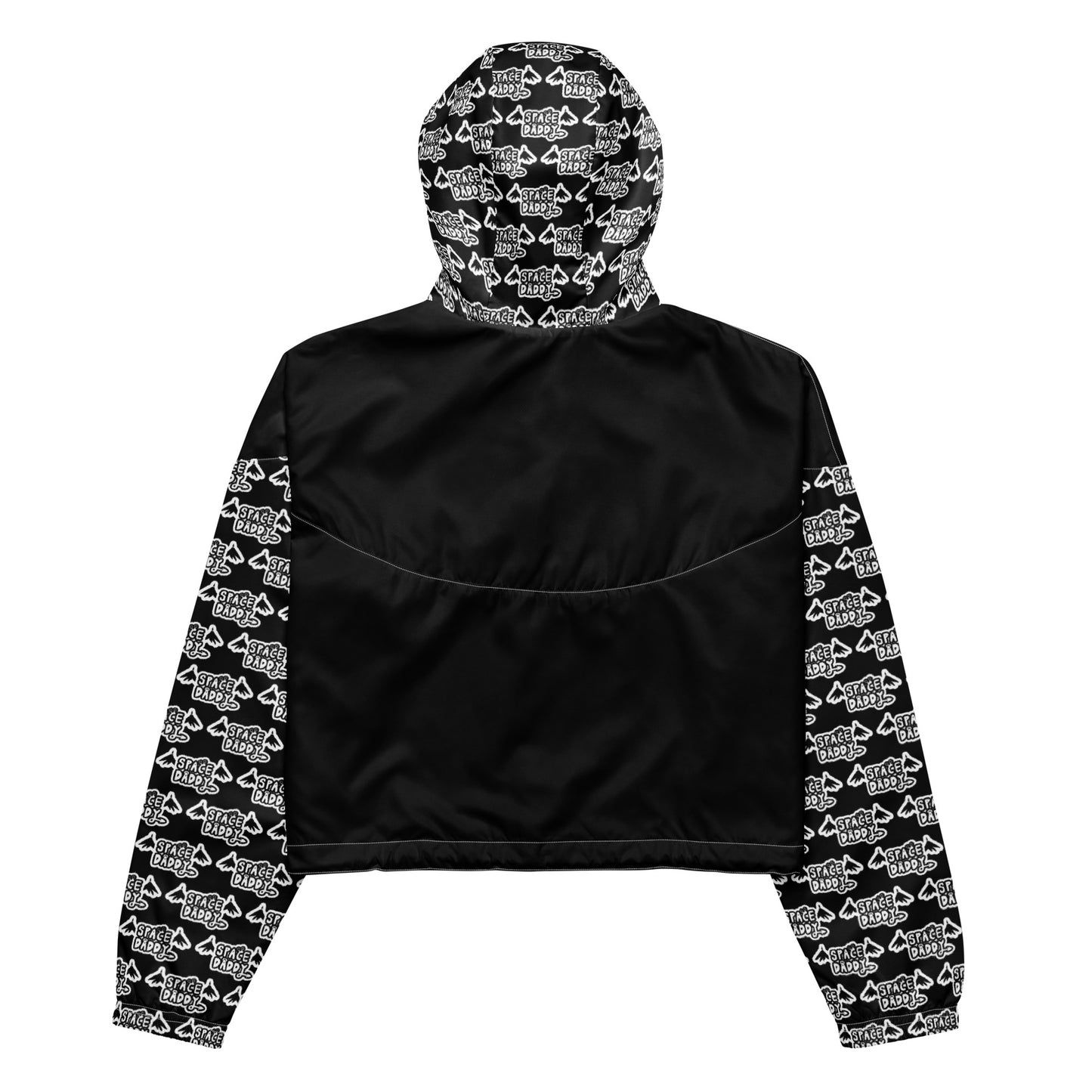 Space Daddy Women's Spooky Cropped Windbreaker