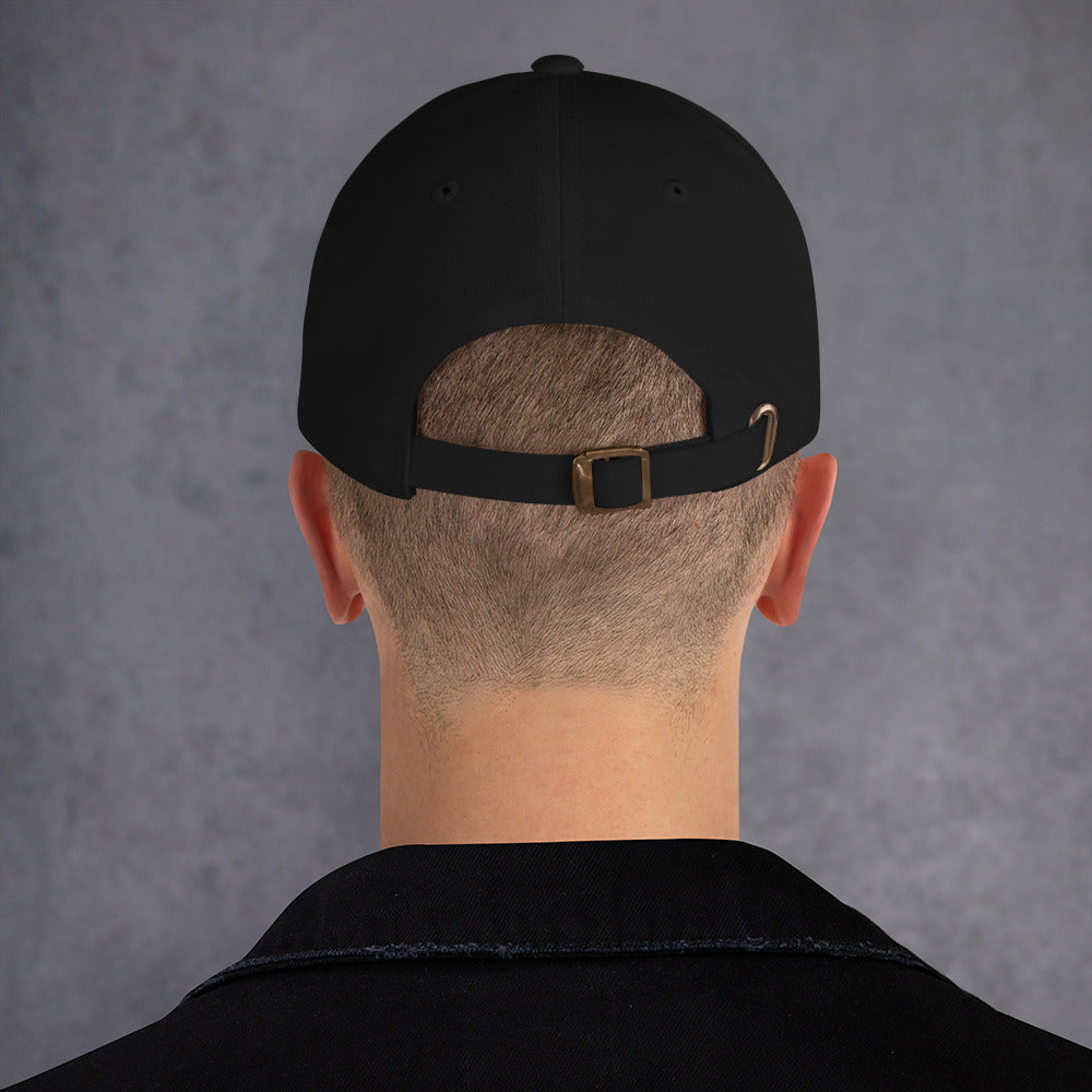 Space Daddy Black Dad Hat