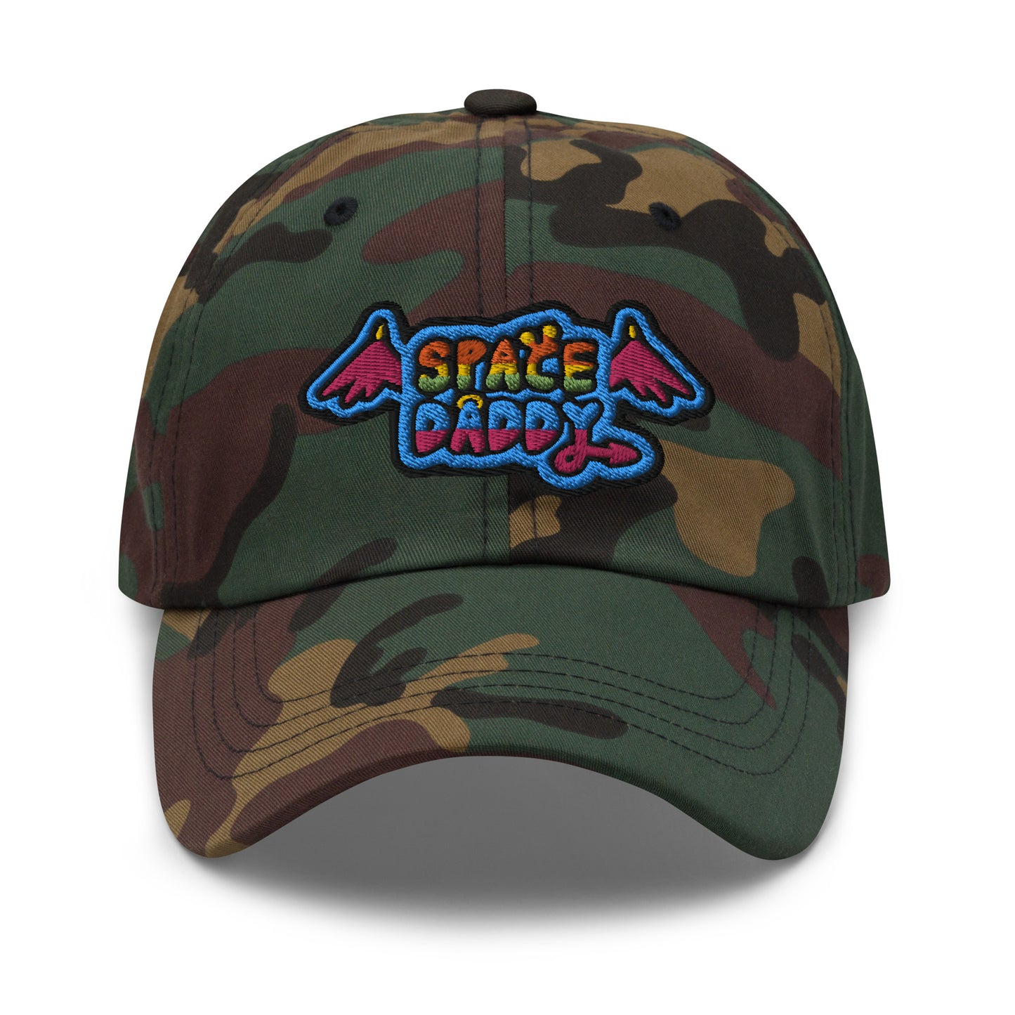 Space Daddy Camo Dad Hat
