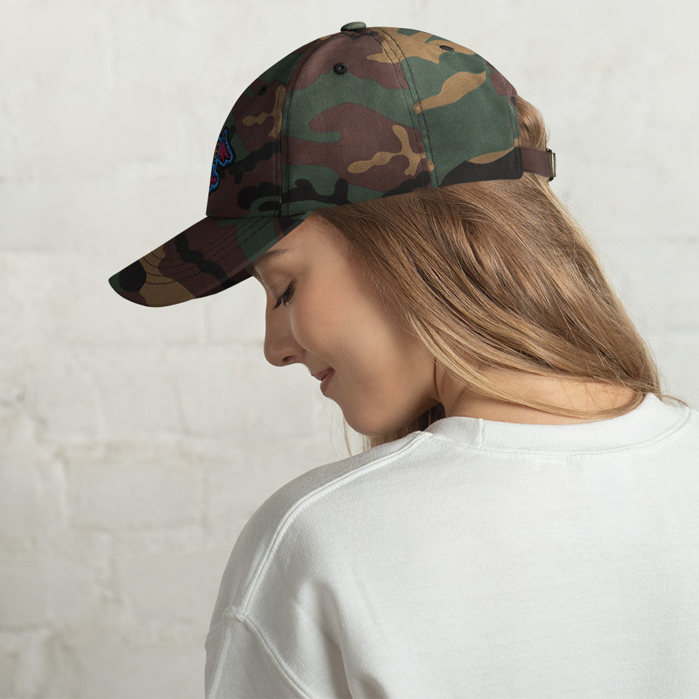 Space Daddy Camo Dad Hat