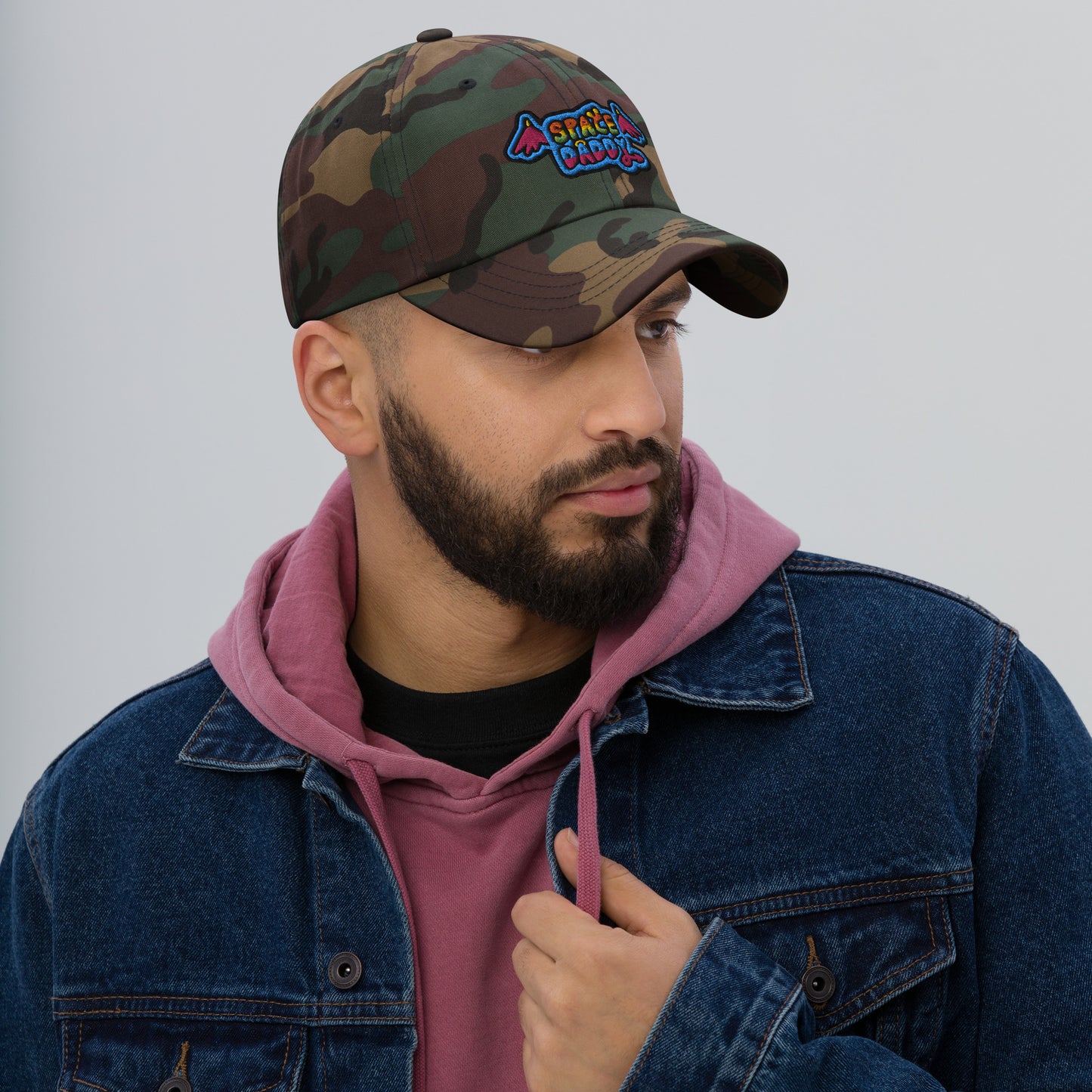 Space Daddy Camo Dad Hat