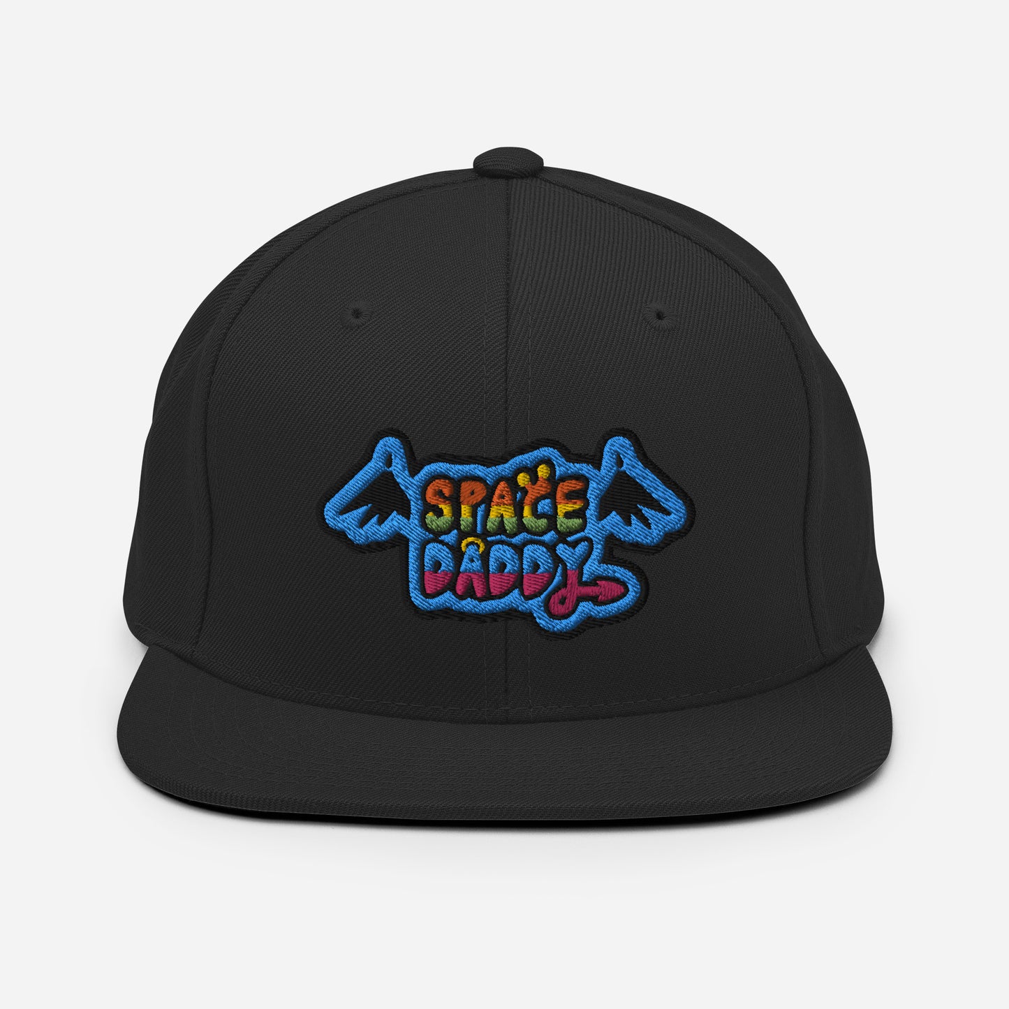 Space Daddy Black Snapback