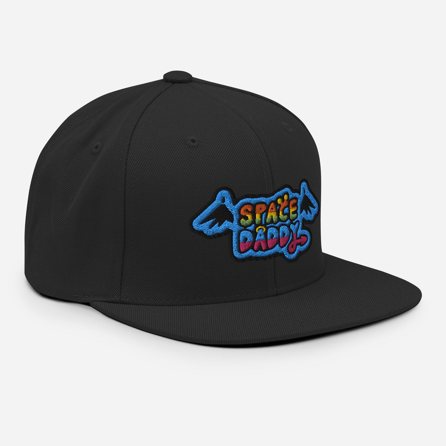Space Daddy Black Snapback