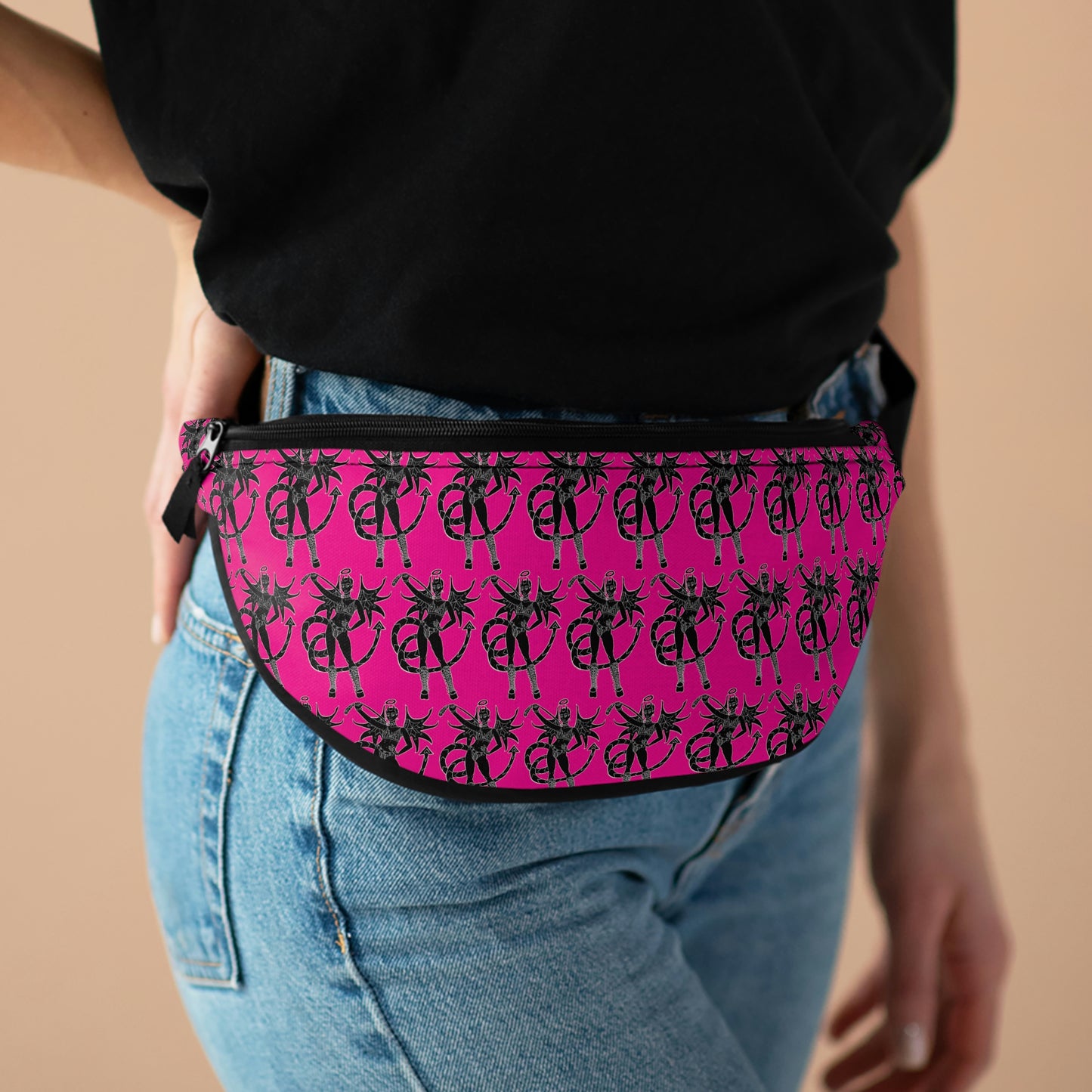 Space Daddy Naughty Angel Fanny Pack