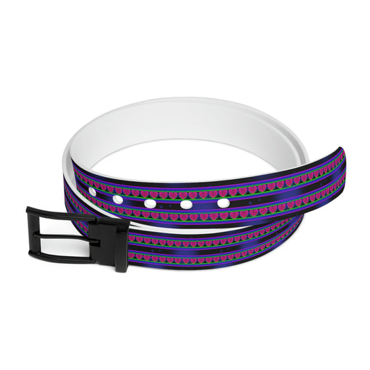 Dark Heart Leather Belt