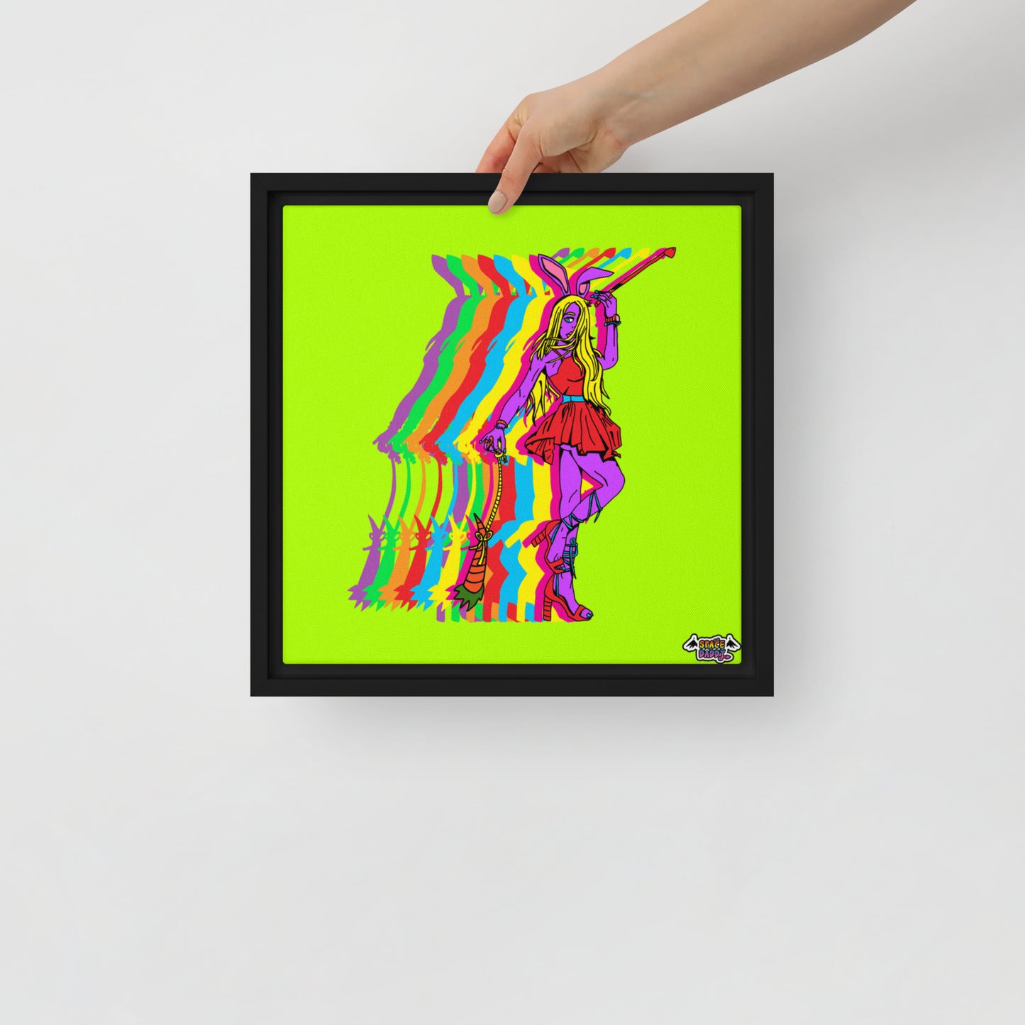 The Carrot and the Stick 14" x 14" and 12" x 12" Prints