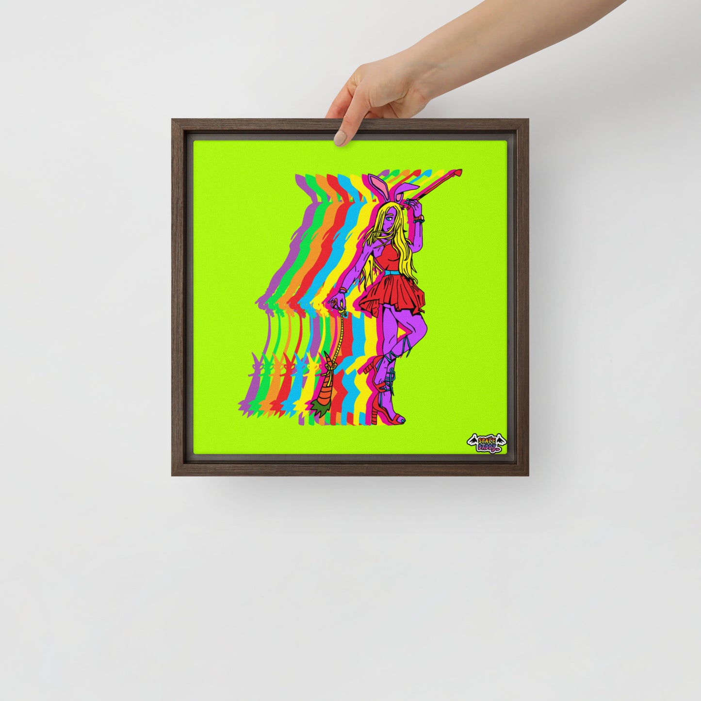 The Carrot and the Stick 14" x 14" and 12" x 12" Prints
