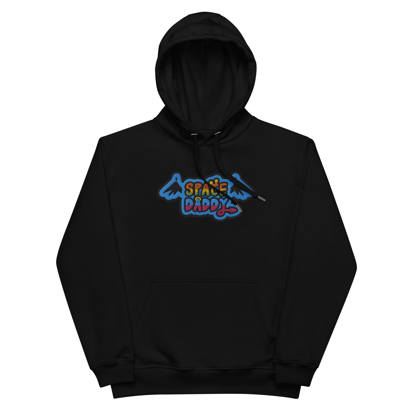 Space Daddy Embroidered Cloud Sixty Nine Organic Pullover Hoodie