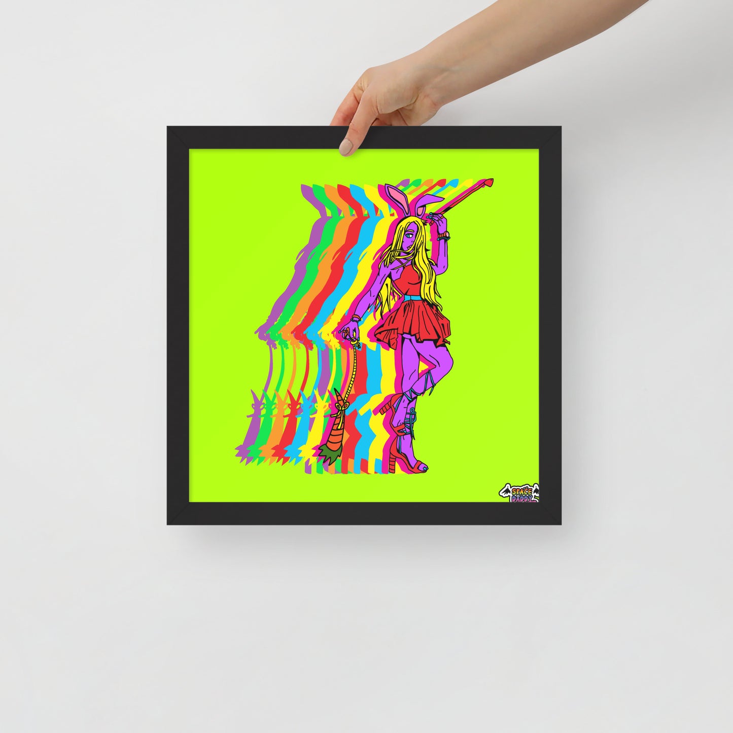 The Carrot and the Stick 14" x 14" and 12" x 12" Prints