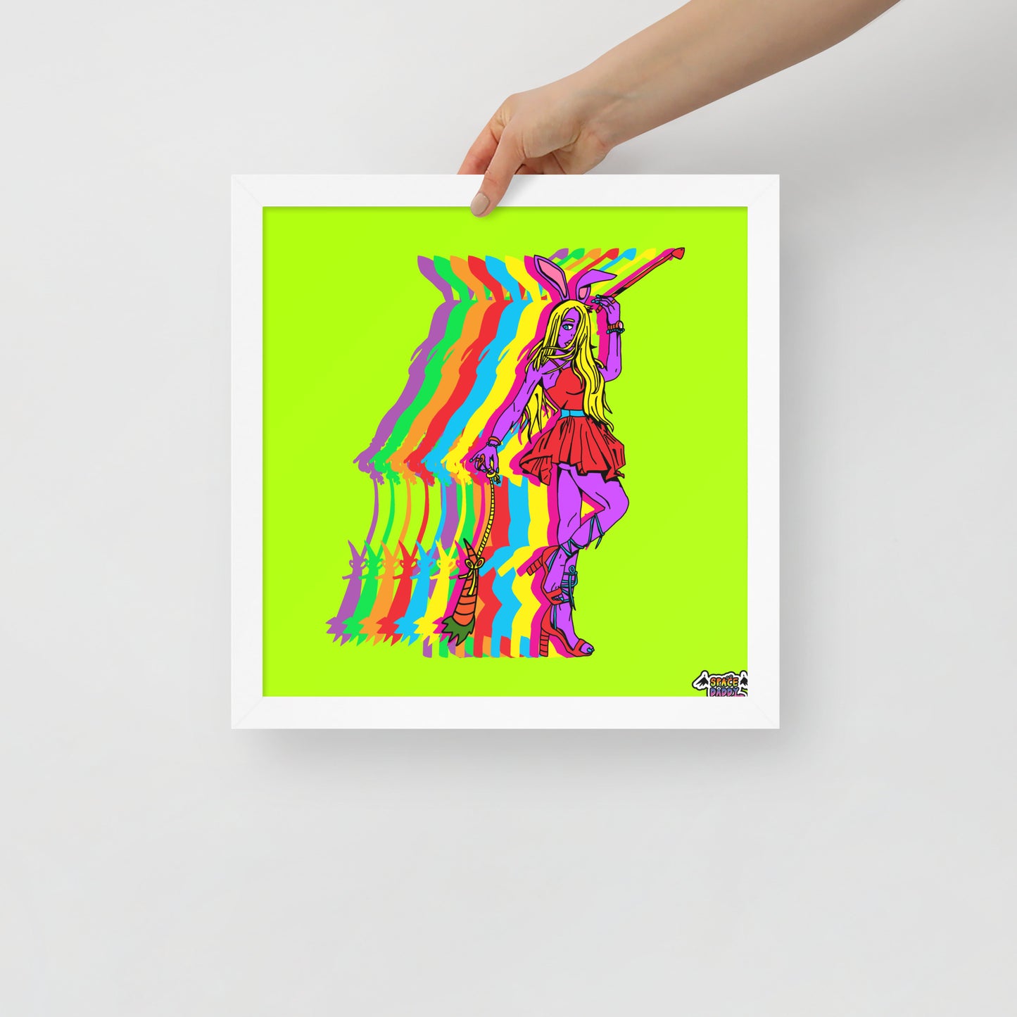 The Carrot and the Stick 14" x 14" and 12" x 12" Prints