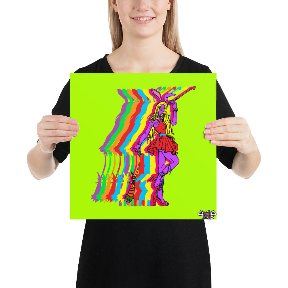 The Carrot and the Stick 14" x 14" and 12" x 12" Prints