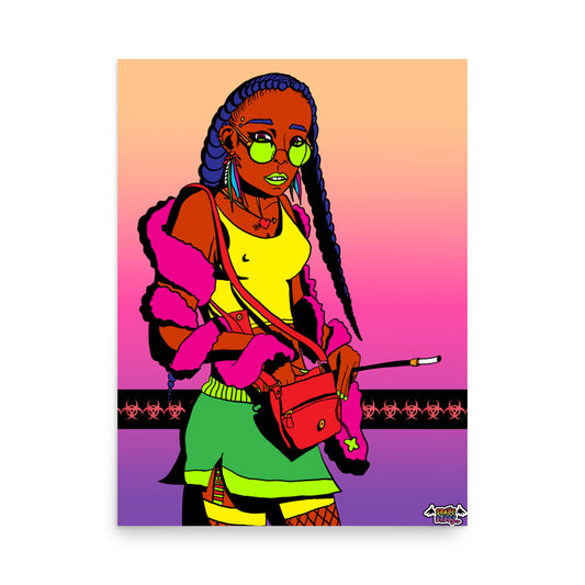 Cigarette 18" x 24" Print