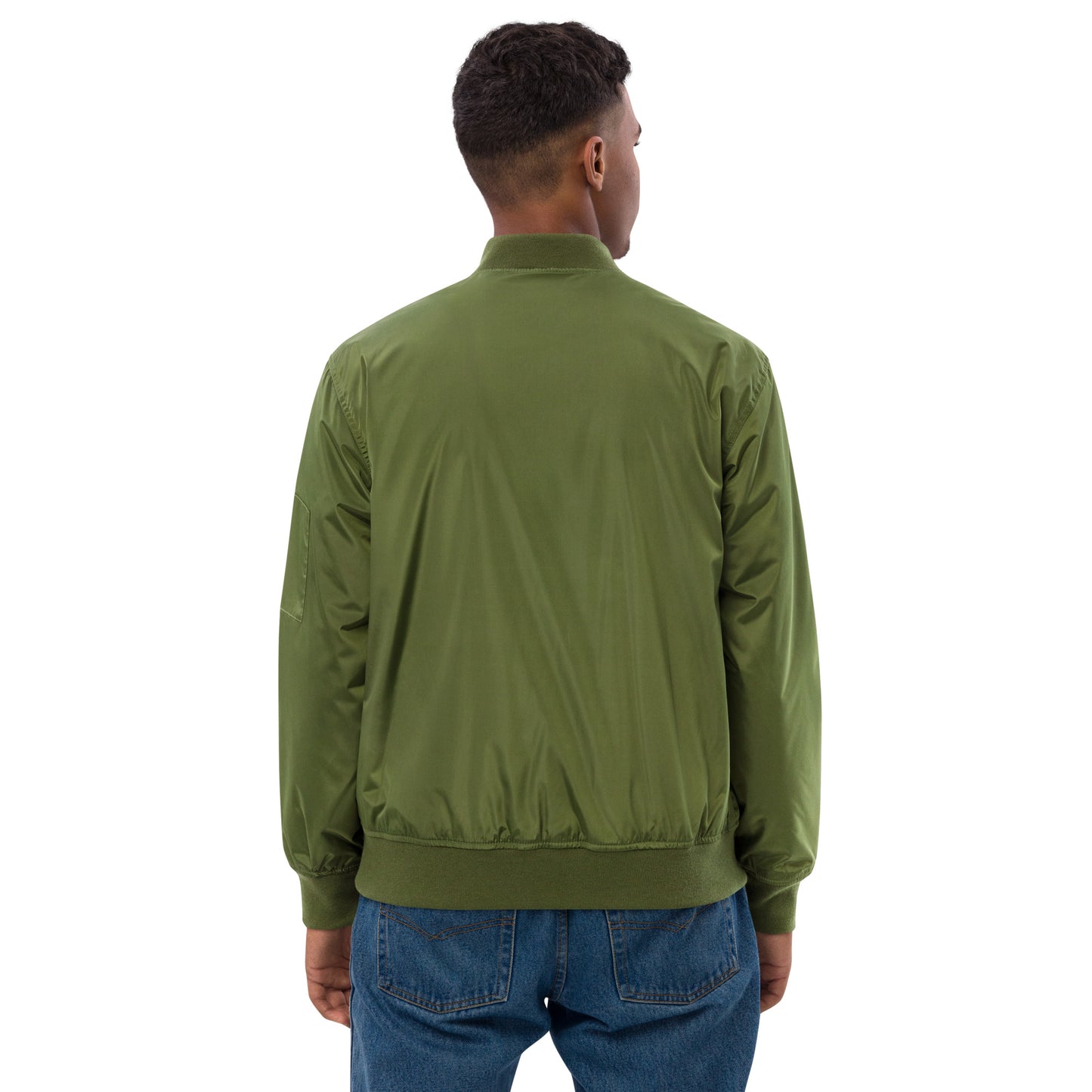 Space Daddy Embroidered Premium Recycled Bomber Jacket