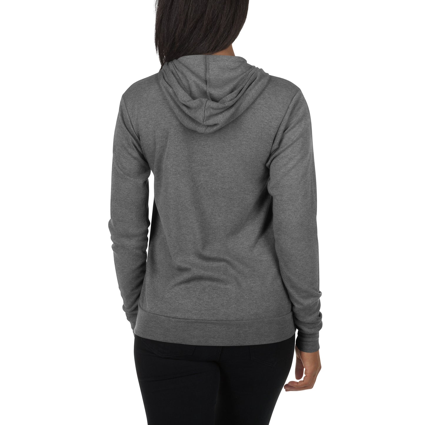 Space Daddy Embroidered Lightweight Summer Zip Hoodie