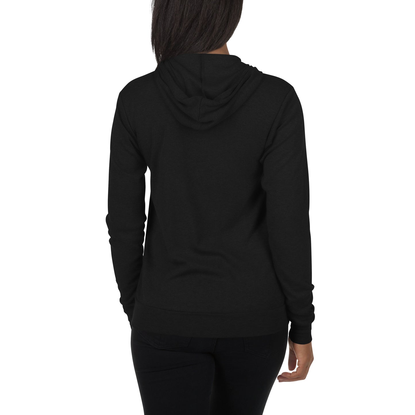 Space Daddy Embroidered Lightweight Summer Zip Hoodie