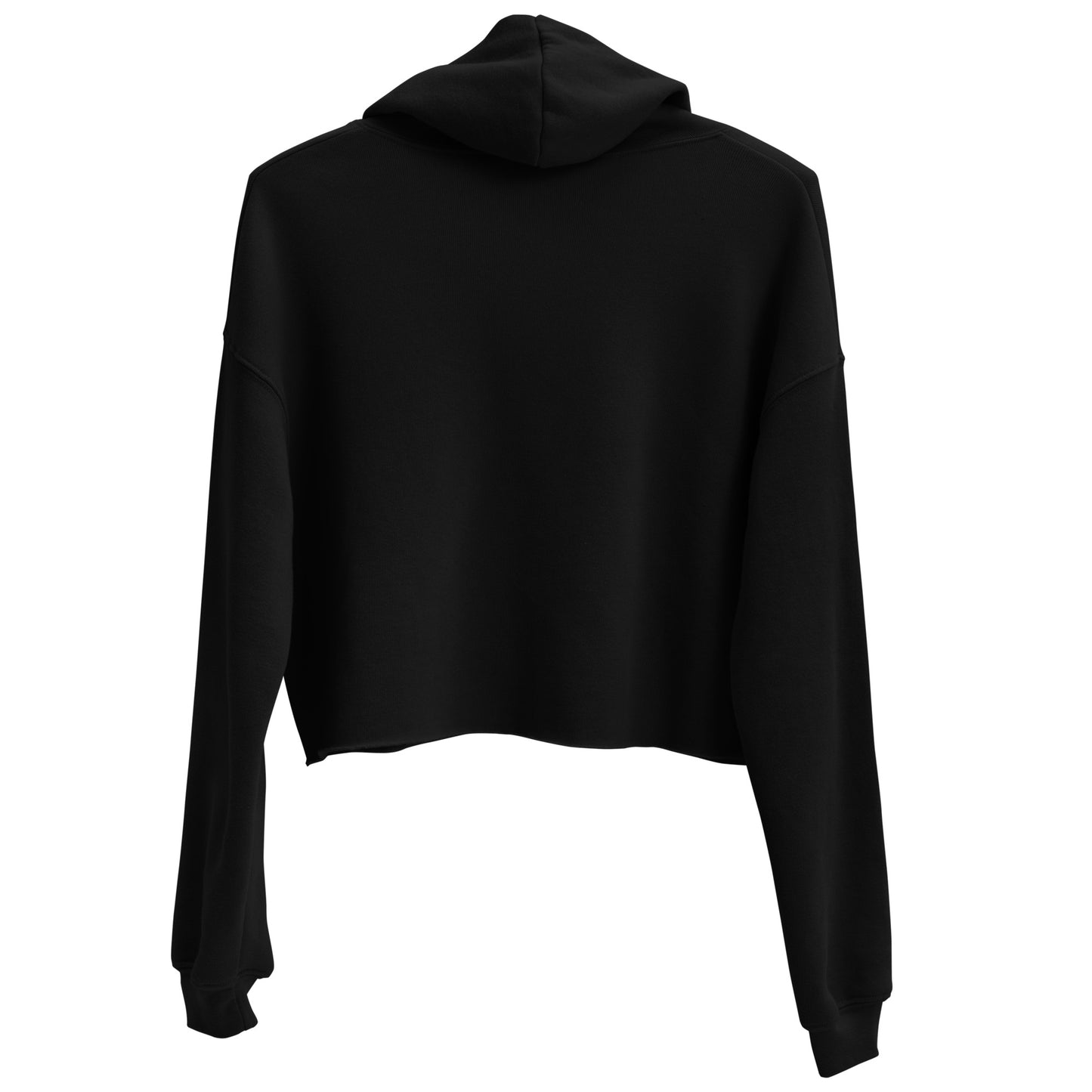 Space Daddy Embroidered Crop Top Hoodie