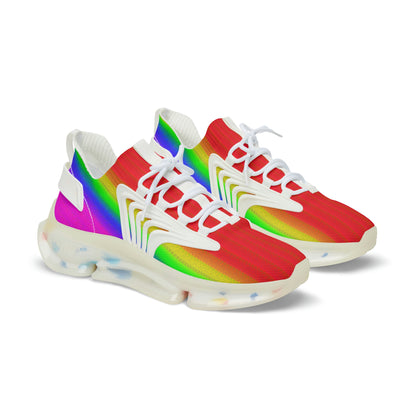 Men's Space Daddy Rainbow Nova Mesh Athletic Sneakers