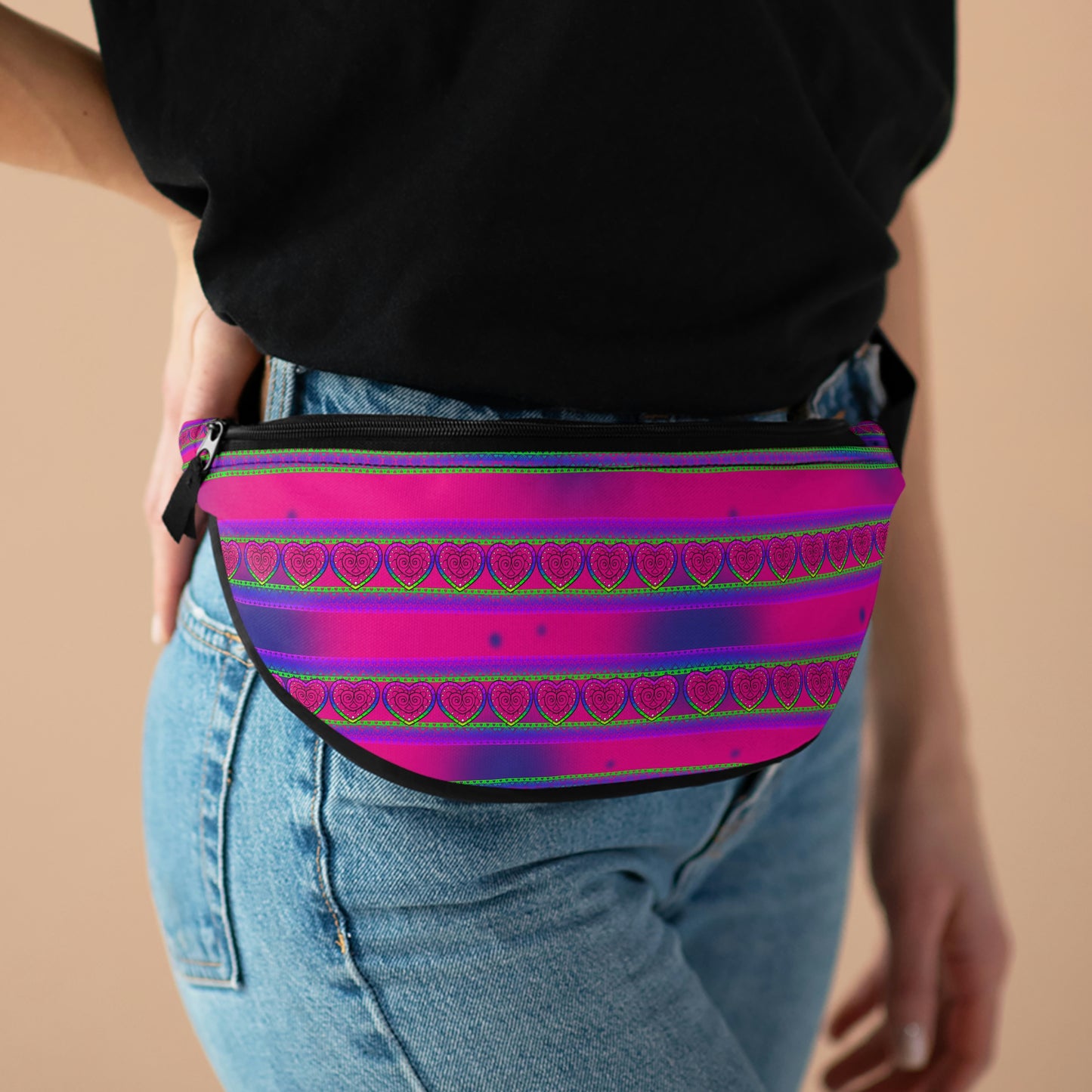 Heart Lace Fanny Pack