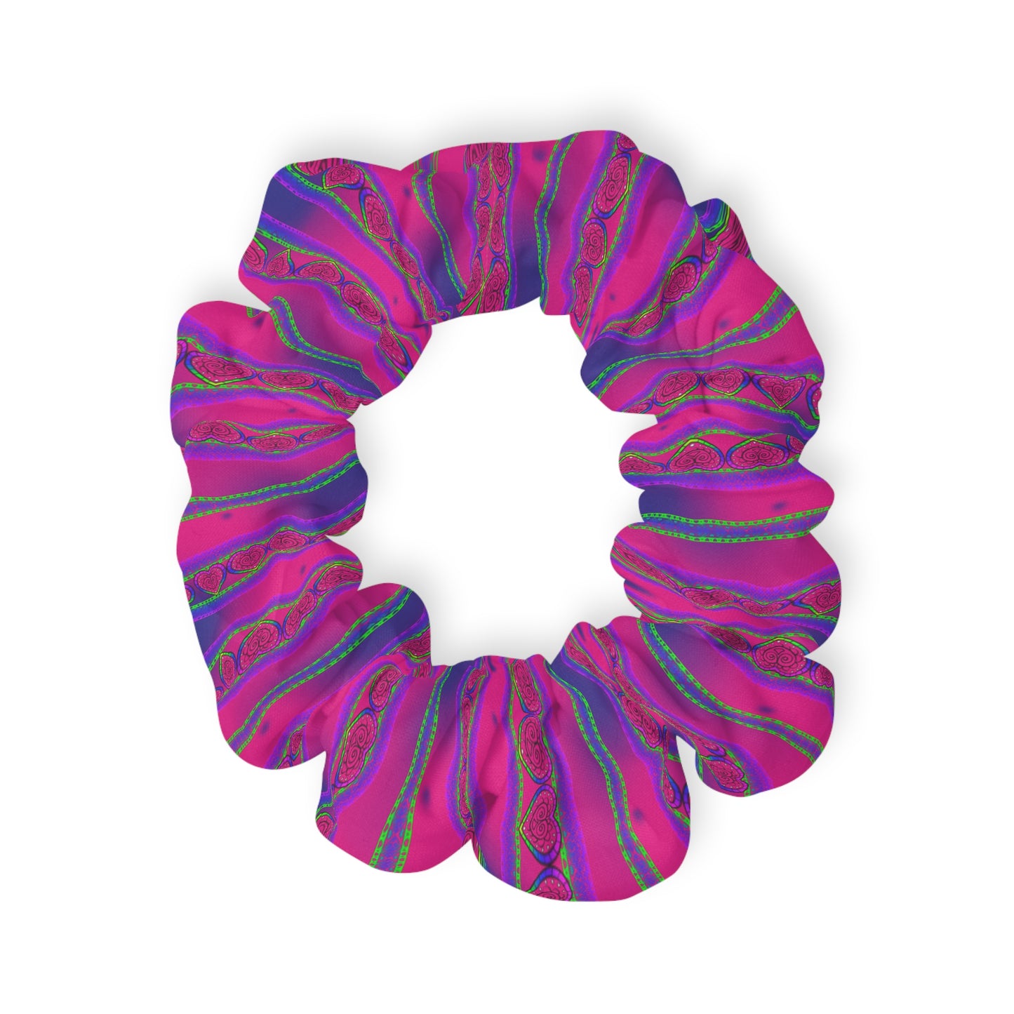 Heart Lace Scrunchie