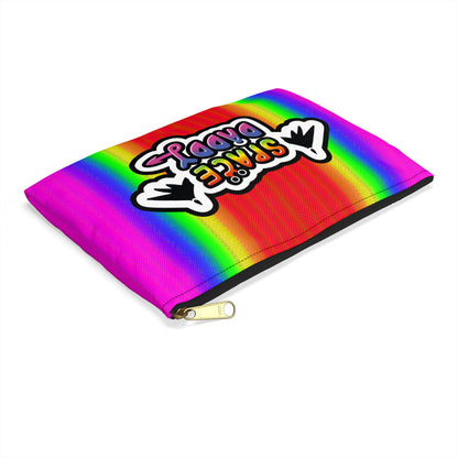 Space Daddy Rainbow Angel Accessory Pouch