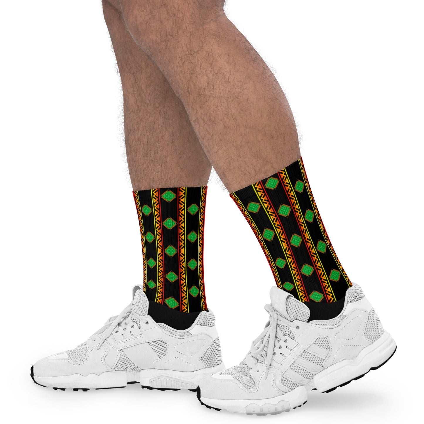 Twilight Emerald Crew Socks