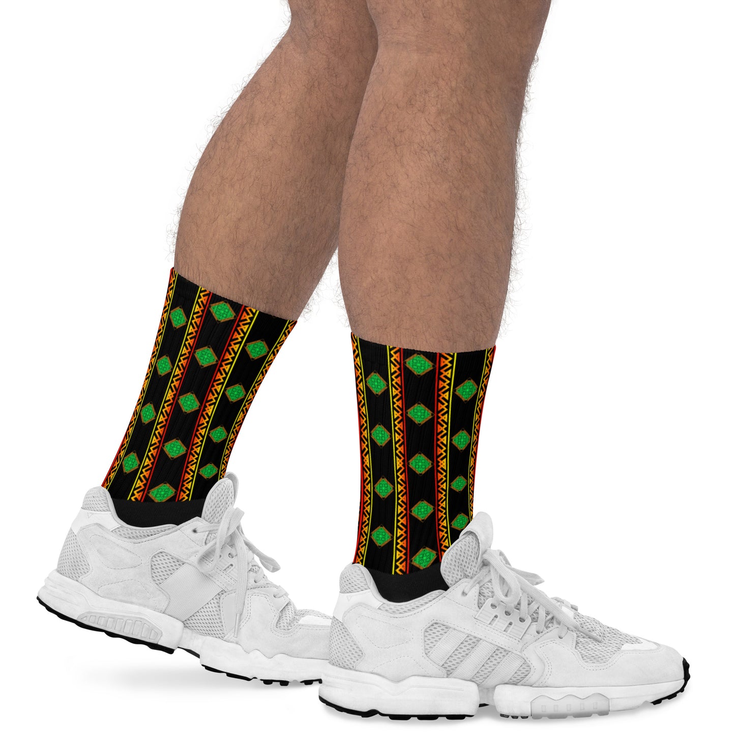 Twilight Emerald Crew Socks