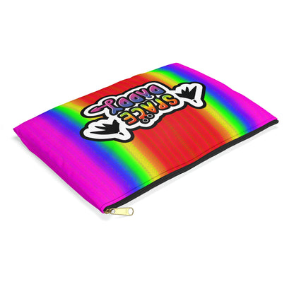 Space Daddy Rainbow Angel Accessory Pouch