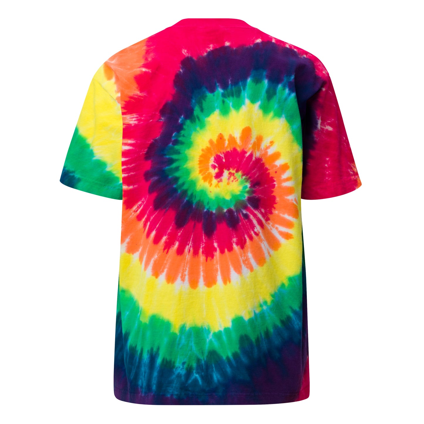 Space Daddy Embroidered Oversized Tie-Dye Shirt