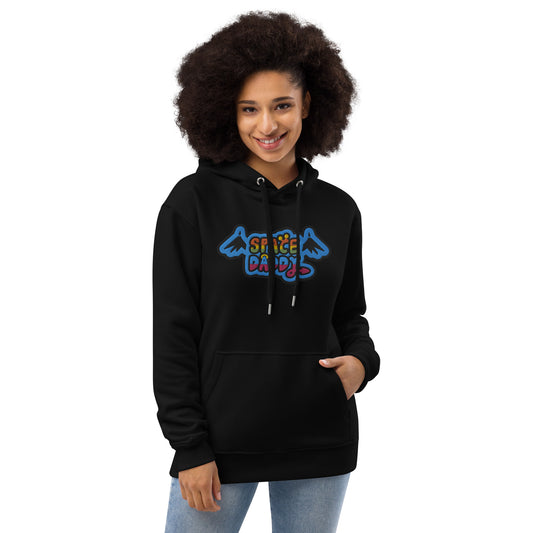 Space Daddy Embroidered Cloud Sixty Nine Organic Pullover Hoodie