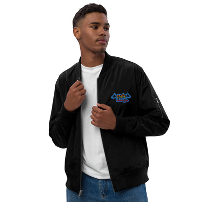 Space Daddy Embroidered Premium Recycled Bomber Jacket