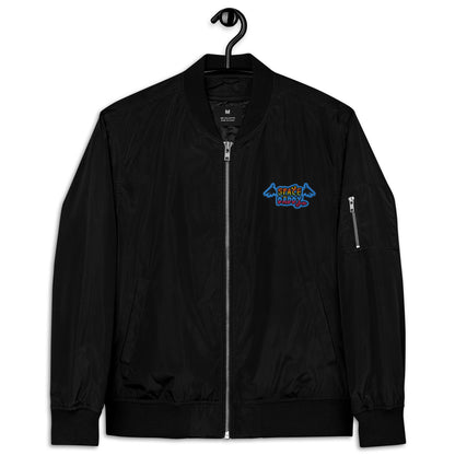 Space Daddy Embroidered Premium Recycled Bomber Jacket