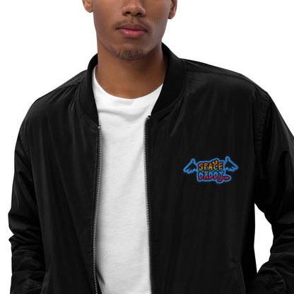 Space Daddy Embroidered Premium Recycled Bomber Jacket